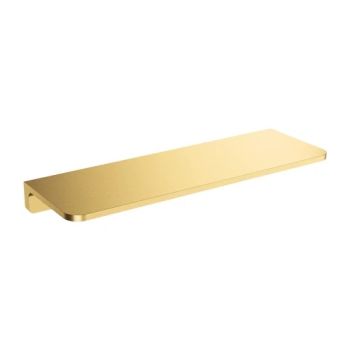  - OMNIRES MODERN PROJECT półka mosiężna 30 x 10 cm kolor złoty szczotkowany MP60931GLB - MP60931GLB - Łazienki Szydłowski