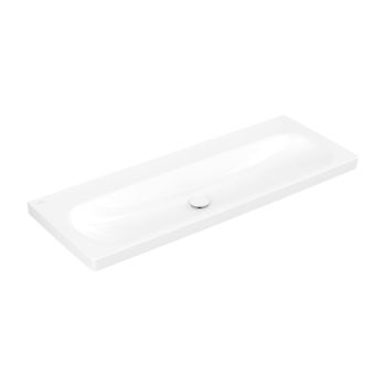 - Villeroy & Boch Skyla umywalka meblowa 120 x 46 cm bez otworu biała z CeramicPlus 5A51C3R1 - 5A51C3R1 - Łazienki Szydłowski