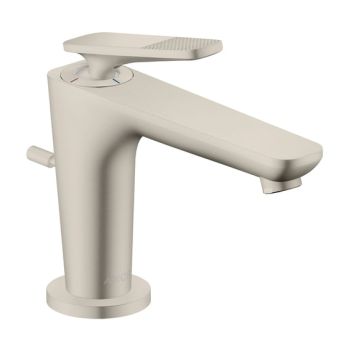  - AXOR Citterio C bateria umywalkowa 90 CoolStart z kompletem odpływowym z cięgłem, szlif kwadratowy stal szlachetna optyczna 49011800 - 49011800 - Łazienki Szydłowski