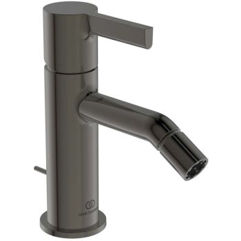 - Ideal Standard Joy bateria bidetowa z zestawem odpływowym magnetic grey BC784A5 - BC784A5 - Łazienki Szydłowski