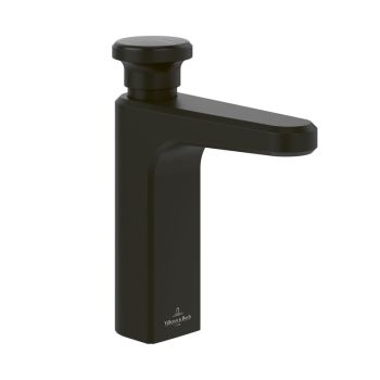  - Villeroy&Boch Vea Jednouchwytowa bateria umywalkowa czarny mat TVW117001002K5 - TVW117001002K5 - Łazienki Szydłowski
