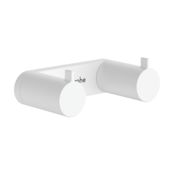  - HANSGROHE  AddStoris S Haczyk na ręcznik, podwójny biały mat 41785700 - 41785700 - Łazienki Szydłowski