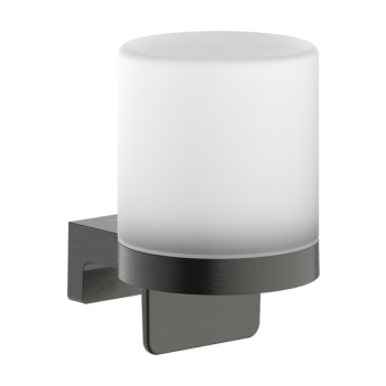 - Hansgrohe AddStoris S Dozownik mydła w płynie czarny chrom szczotkowany 41765340 - 41765340 - Łazienki Szydłowski