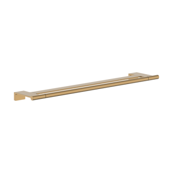  - Hansgrohe AddStoris S Wieszak na ręcznik kąpielowy, podwójny brąz szczotkowany 41763140 - 41763140 - Łazienki Szydłowski
