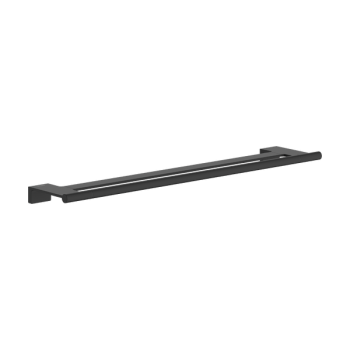- Hansgrohe AddStoris S Wieszak na ręcznik kąpielowy, podwójny czarny mat 41763670 - 41763670 - Łazienki Szydłowski