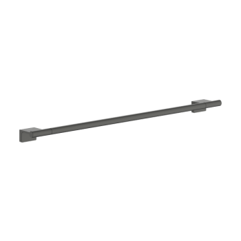 - hansgrohe AddStoris S Wieszak na ręcznik kąpielowy 661 mm czarny chrom szczotkowany 41767340 - 41767340 - Łazienki Szydłowski