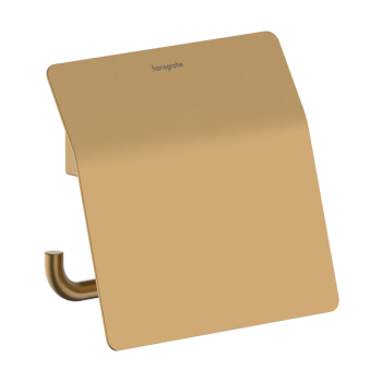  - Hansgrohe AddStoris S Uchwyt na papier toaletowy z osłoną brąz szczotkowany 41783140 - 41783140 - Łazienki Szydłowski