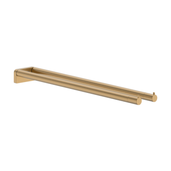  - Hansgrohe AddStoris S Wieszak na ręczniki, 2-ramienny brąz szczotkowany  41787140 - 41787140 - Łazienki Szydłowski