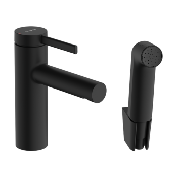  - Hansgrohe Zesis S bateria umywalkowa 100 z główką Bidette i wężem 160 cm, bez kompletu odpływowego czarny mat 74210670 - 74210670 - Łazienki Szydłowski