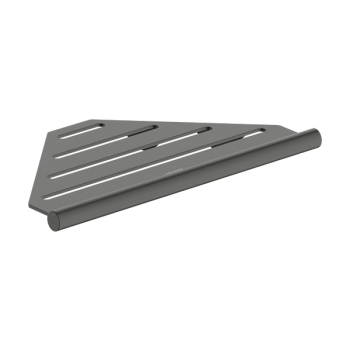 - HANSGROHE AddStoris S Koszyk narożny czarny chrom szczotkowany 41761340 - 41761340 - Łazienki Szydłowski