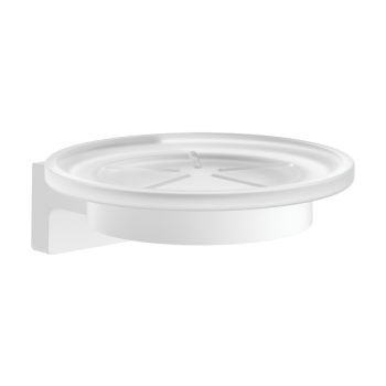  - Hansgrohe AddStoris S Mydelniczka z uchwytem biały  mat 41766700 - 41766700 - Łazienki Szydłowski