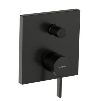  - HANSGROHE Finoris bateria wannowa czarny chrom szczotkowany  76416340 - 76416340 - Łazienki Szydłowski