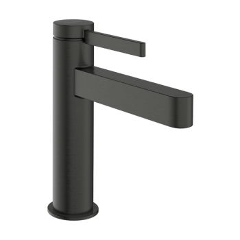 - HANSGROHE Finoris bateria umywalkowa z EcoSmart, z zamykanym zaworem odpływowym push-open, czarny chrom szczotkowany 76024340 - 76024340 - Łazienki Szydłowski