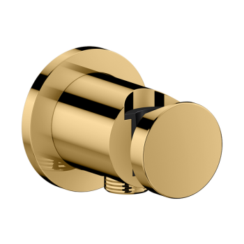  - AXOR One Przyłącze węża z uchwytem, zloty optyczny polerowany 48780990 - 48780990 - Łazienki Szydłowski