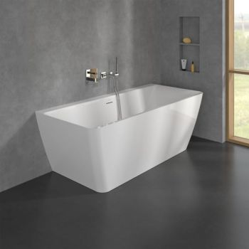  - Villeroy & Boch Subway 3.0 wanna przyścienna, z obudową 180 x 80 cm biała UBQ180SBW9CS00V01 - UBQ180SBW9CS00V-01 - Łazienki Szydłowski