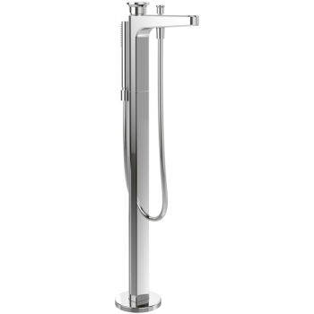 - Villeroy&Boch Vea bateria wannowa wolnostojaca chrom / biały  TVT11700100261 - TVT11700100261 - Łazienki Szydłowski