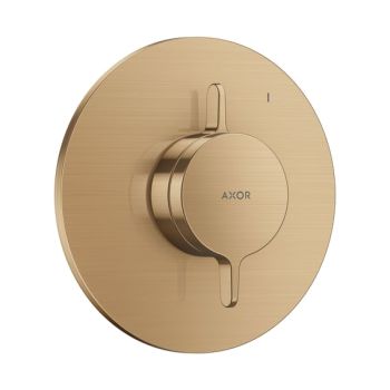  - AXOR One Bateria z mieszaczem do 1 odbiornika, podtynkowa brąz szczotkowany 48615140 - 48615140 - Łazienki Szydłowski