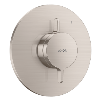 - AXOR One Bateria z mieszaczem do 1 odbiornika, podtynkowa stal szlachetna optyczna 48615800 - 48615800 - Łazienki Szydłowski