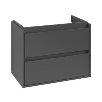 - Villeroy & Boch Skyla szafka pod umywalkę, 2 szuflady kolor graphite C79700VR - C79700VR - Łazienki Szydłowski