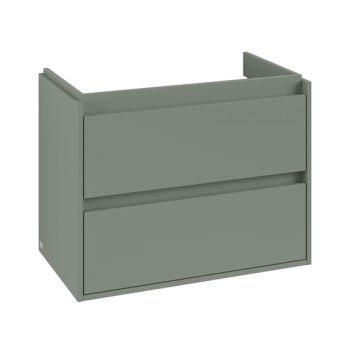 - Villeroy & Boch Skyla szafka pod umywalkę, 2 szuflady kolor soft green C79700AF - C79700AF - Łazienki Szydłowski