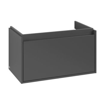 - Villeroy & Boch Skyla szafka pod umywalkę, 1 szuflada kolor graphite C78600VR - C78600VR - Łazienki Szydłowski
