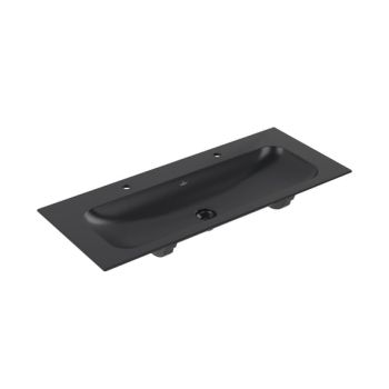 - VILLEROY & BOCH Finion umywalka meblowa 120 x 50 cm pure black z powłoką CeramicPlus 4164C1R7 - 4164C1R7 - Łazienki Szydłowski