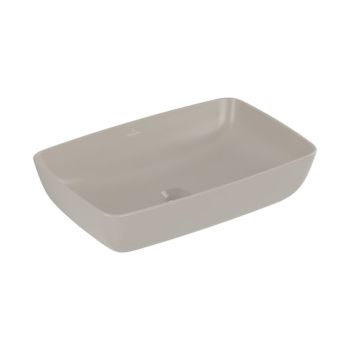  - VILLEROY & BOCH Artis Umywalka stojąca na blacie 58 x 38,5 cm almond z CeramicPlus 417258AM - 417258AM - Łazienki Szydłowski