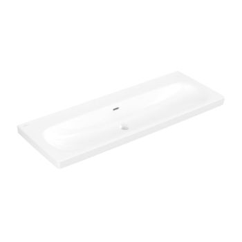 - Villeroy & Boch Skyla umywalka meblowa 120 x 46 cm biała z CeramicPlus 5A51C6R1 - 5A51C6R1 - Łazienki Szydłowski