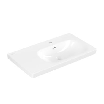 - Villeroy & Boch Skyla umywalka meblowa 80 x 46 cm biała z CeramicPlus 5A52R1R1 - 5A52R1R1 - Łazienki Szydłowski