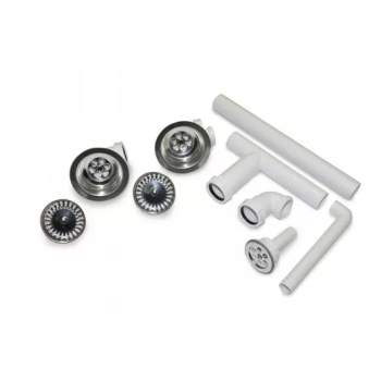  - Villeroy & Boch Armatura odpływowo przelewowa manualna do zlewozmywaków 82620061 - 82620061 - Łazienki Szydłowski