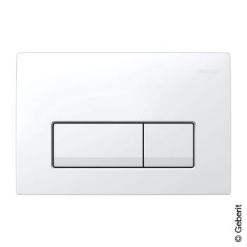  - Geberit Delta50 przycisk uruchamiający Square biały połysk 115105115 - 115.105.11.5 - Łazienki Szydłowski