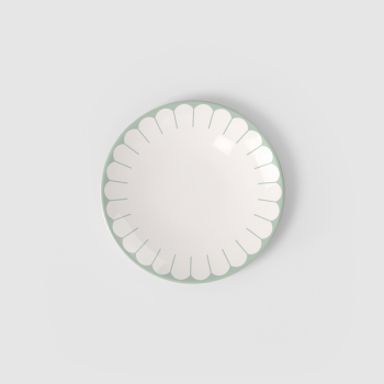  - Villeroy & Boch Fleur Talerz płaski zielony , Ø26,6 cm 1045502651 - 1045502651 - Łazienki Szydłowski