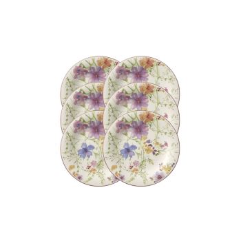 - Villeroy & Boch Mariefleur zestaw talerzy śniadaniowych 21 cm - 6 sztuk 100050411 - 100050411 - Łazienki Szydłowski