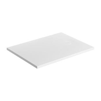  - OMNIRES AQUAROCK M+ kompozytowy brodzik prysznicowy antypoślizgowy, 80 x 100 cm biały mat AQUAROCK80100BM - AQUAROCK80-100BM - Łazienki Szydłowski