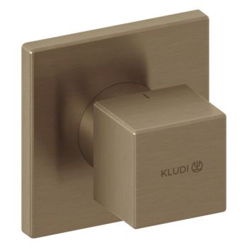 - KLUDI DECUS Zawór podtynkowy brąz szczotkowany 54816N175 - 54816N175 - Łazienki Szydłowski