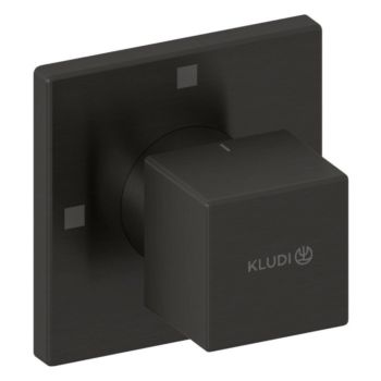 - KLUDI DECUS przełącznik trzykierunkowy czarny szczotkowany 54846N275 - 54846N275 - Łazienki Szydłowski