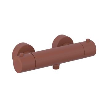 - KLUDI OBJEKTA Bateria natryskowa z termostatem koralowy mat 35200O538 - 35200O538 - Łazienki Szydłowski