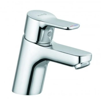 - KLUDI PURE&EASY bateria umywalkowa 60 chrom 373870565 - 373870565 - Łazienki Szydłowski