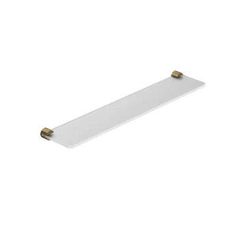- KLUDI Vela R szklana półka 60 cm brąz szczotkowany 58973N1 - 58973N1 - Łazienki Szydłowski