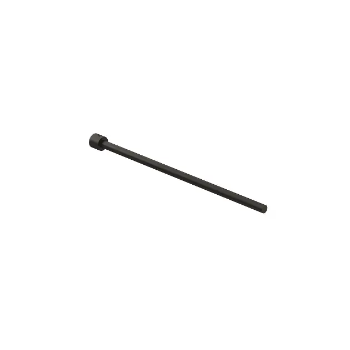 - KLUDI Vela R wieszak na ręczniki 45 cm czarny szczotkowany 58977N2S - 58977N2S - Łazienki Szydłowski
