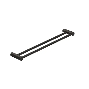 - KLUDI Vela R wieszak na ręcznik 60 cm czarny szczotkowany 58988N2 - 58988N2 - Łazienki Szydłowski
