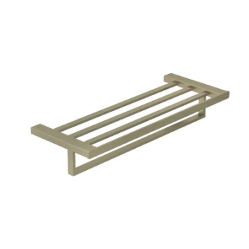 - KLUDI Vela C wieszak na ręcznik z półką 60 cm nikiel szczotkowany 31989N5 - 31989N5 - Łazienki Szydłowski