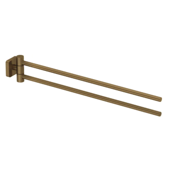  - KLUDI Vela S wieszak na ręczniki 44 cm brąz szczotkowany 25977N1 - 25977N1 - Łazienki Szydłowski