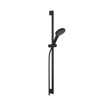 - KLUDI DIVE X zestaw prysznicowy 90 cm czarny mat 699103900 - 6991039-00 - Łazienki Szydłowski