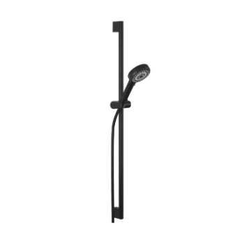 - KLUDI DIVE S zestaw prysznicowy 90 cm czarny mat 689103900 - 6891039-00 - Łazienki Szydłowski