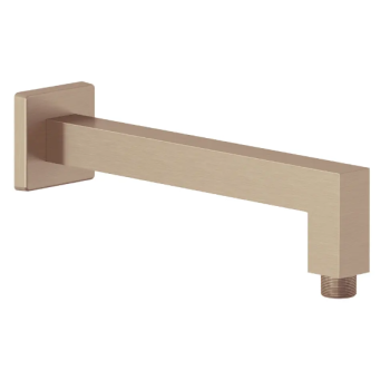 - KLUDI A-QA ramię prysznicowe 24 cm brąz szczotkowany 66543N100 - 66543N1-00 - Łazienki Szydłowski