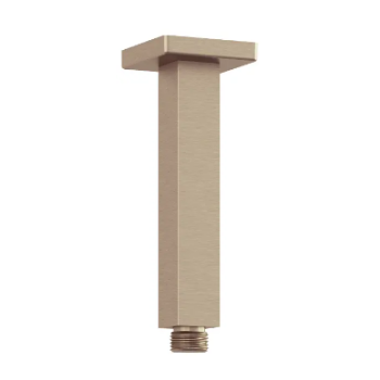 - KLUDI A-QA ramię prysznicowe sufitowe 15 cm brąz szczotkowany 66545N100 - 66545N1-00 - Łazienki Szydłowski