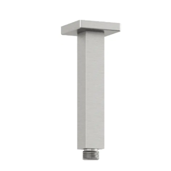  - KLUDI A-QA ramię prysznicowe sufitowe 15 cm nikiel szczotkowany 66545N500 - 66545N5-00 - Łazienki Szydłowski