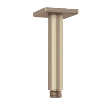 - KLUDI A-QA Ramię prysznicowe sufitowe 15 cm brąz szczotkowany 66535N100 - 66535N1-00 - Łazienki Szydłowski