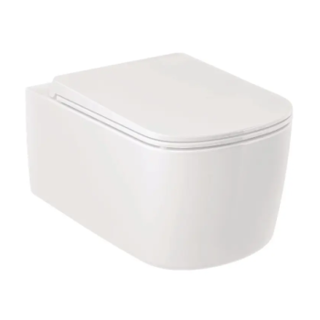  - KLUDI RESA S miska ceramiczna WC podwieszana bez deski sedesowej biały 27WCW0143 - 27WCW0143 - Łazienki Szydłowski